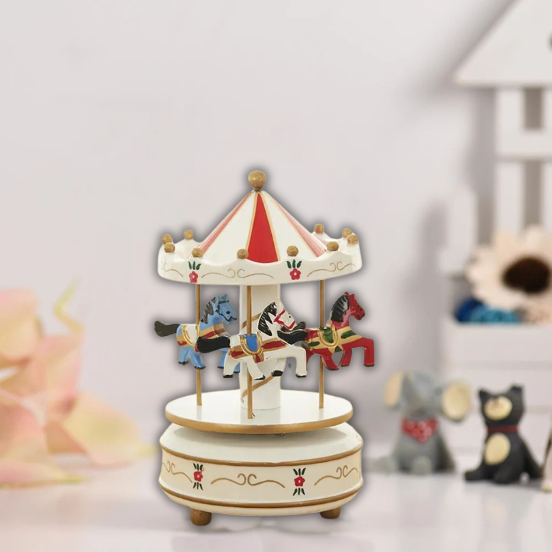 Carousel Xmas Vintage