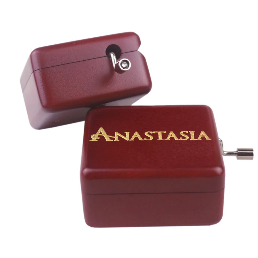 Anastasia Red Carved Box