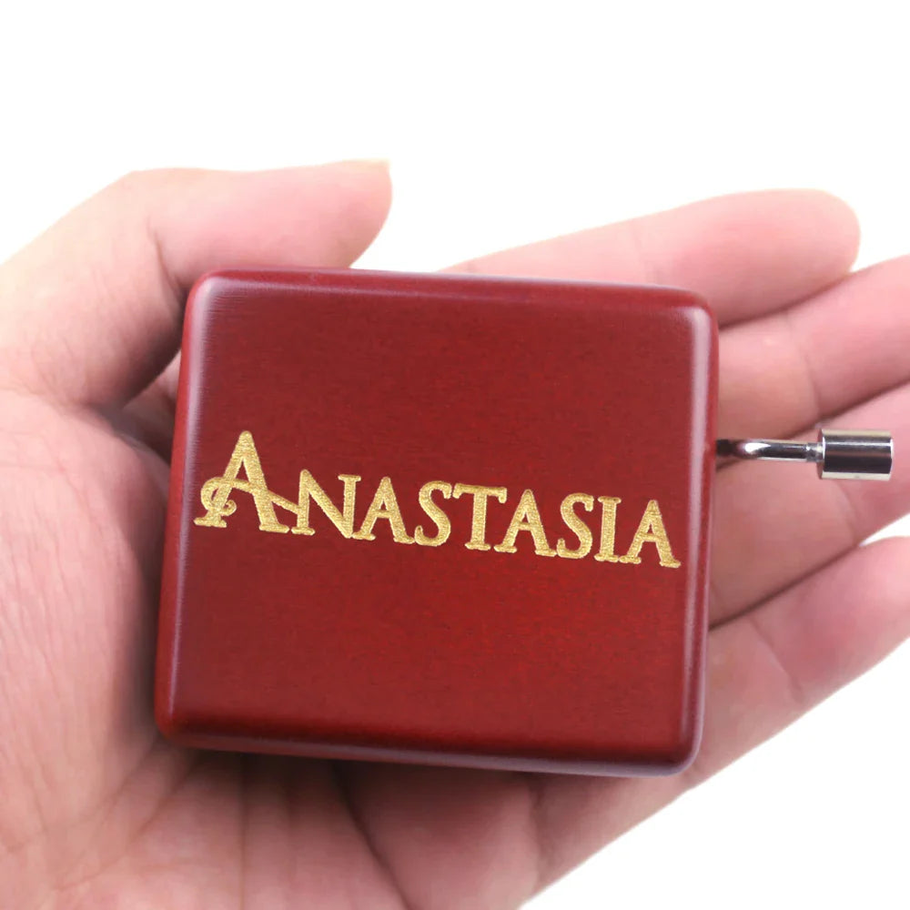 Anastasia Red Carved Box