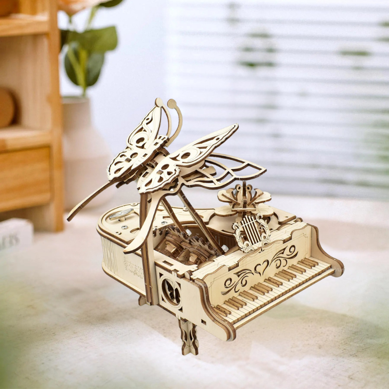 3D Piano Puzzle Box