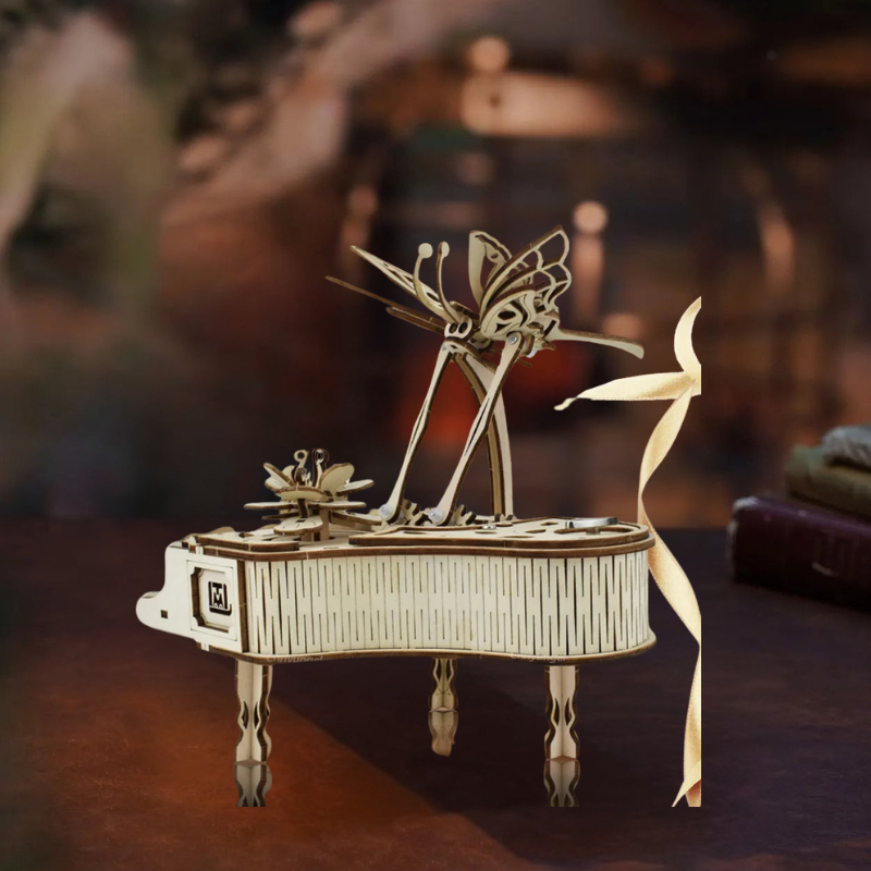3D Piano Puzzle Box