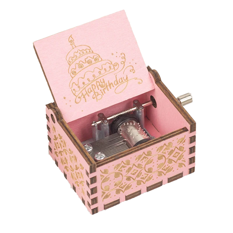 Wooden Birthday Crank