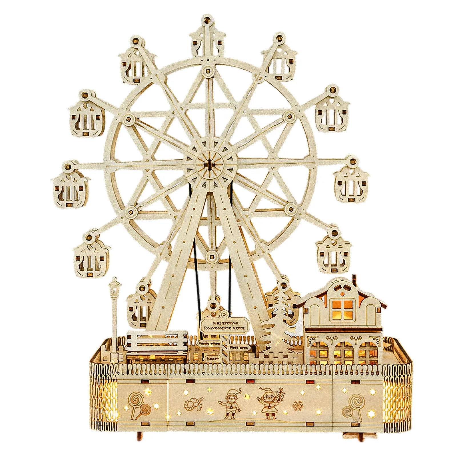 Wooden Ferris Wheel