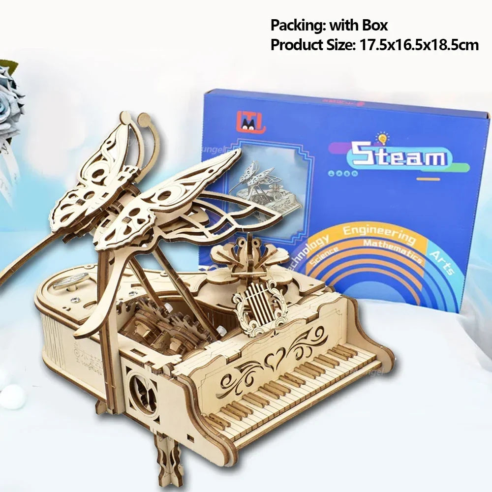 3D Piano Puzzle Box