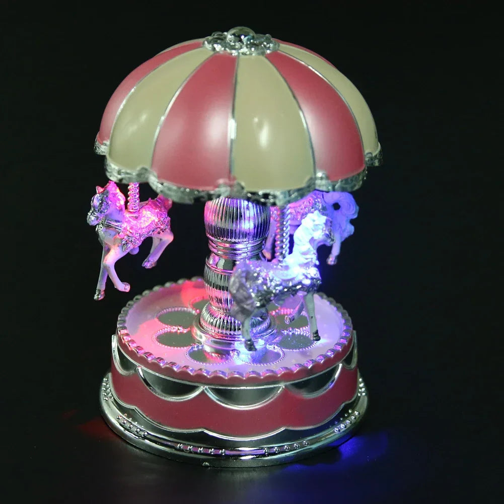 Luminous Rotating Horses