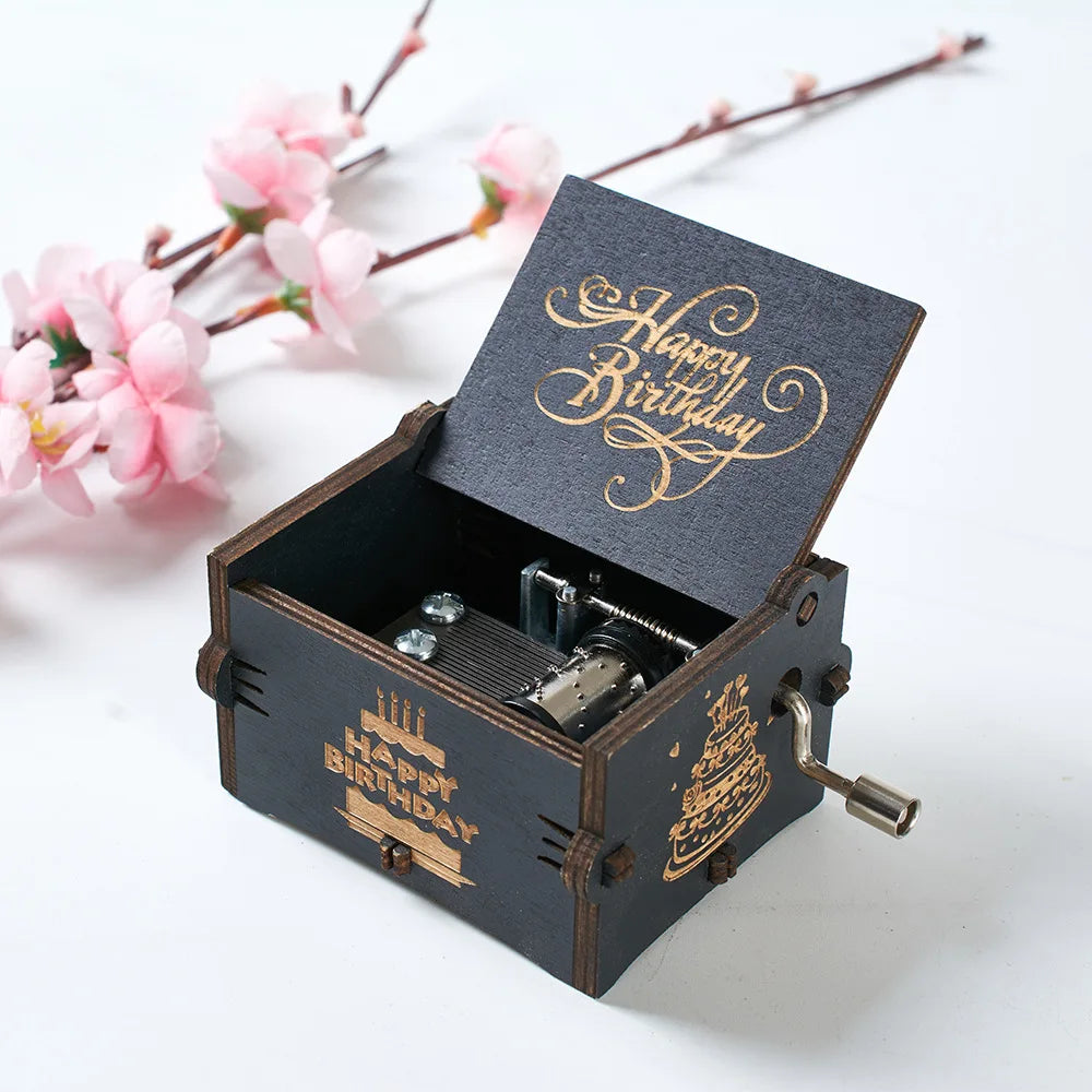 Wooden Birthday Crank
