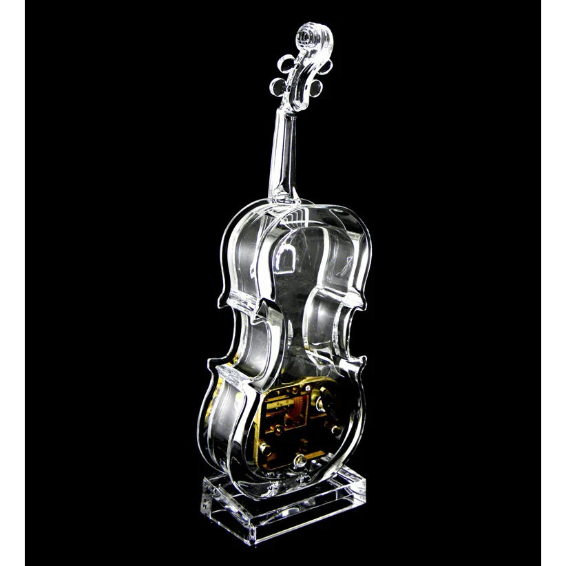 Crystal violin Box