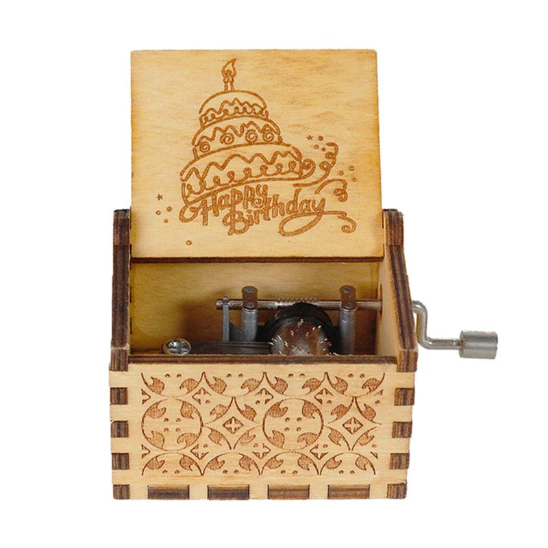 Wooden Birthday Crank