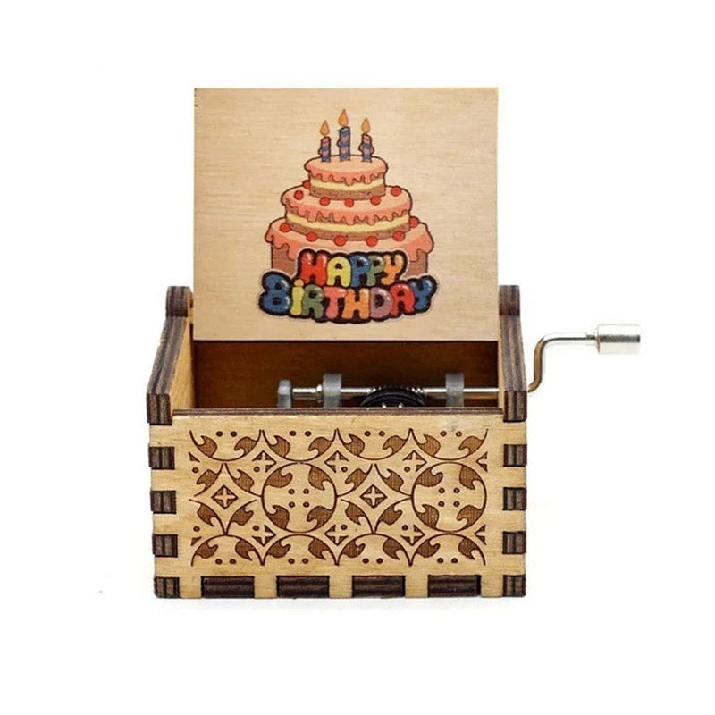 Wooden Birthday Crank
