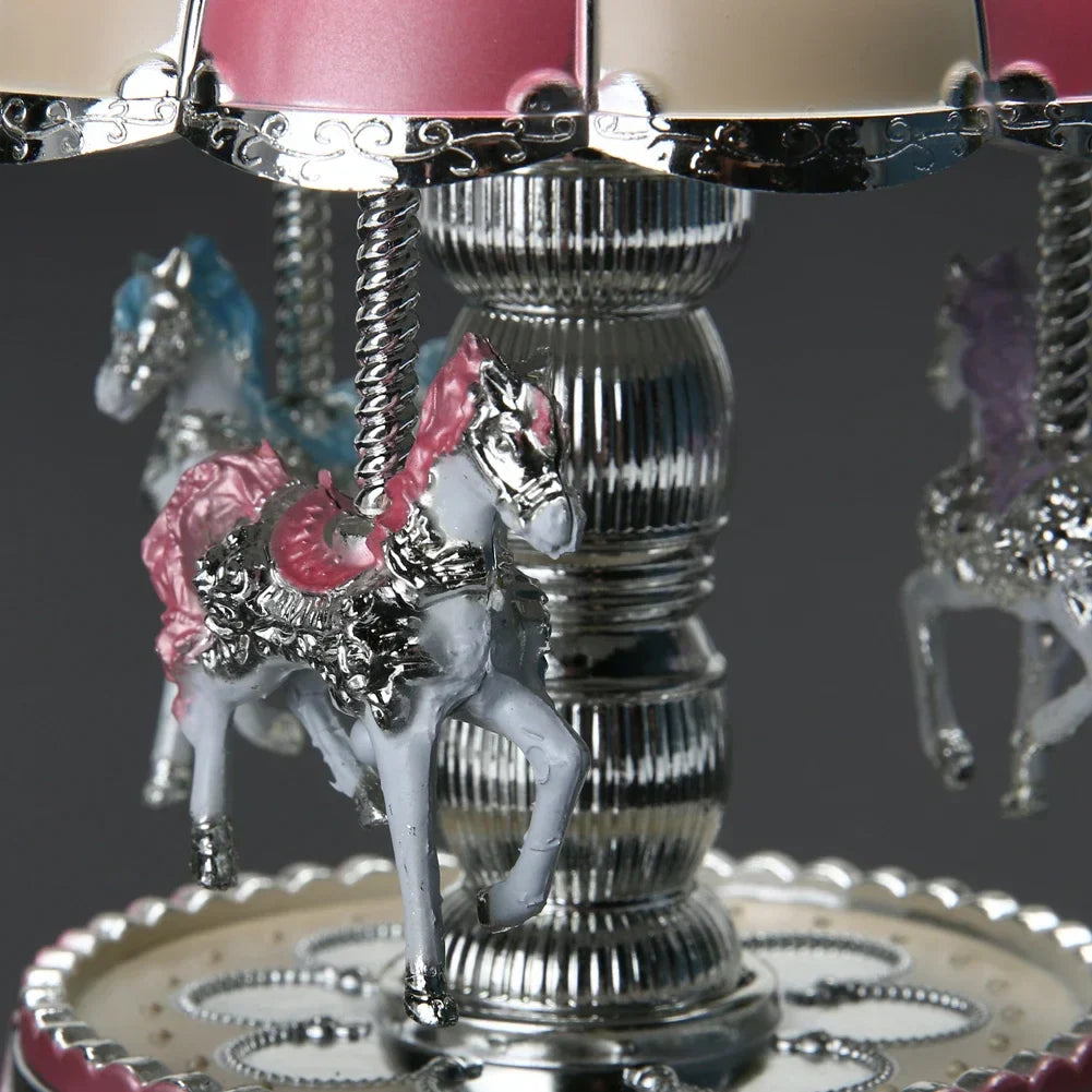 Luminous Rotating Horses