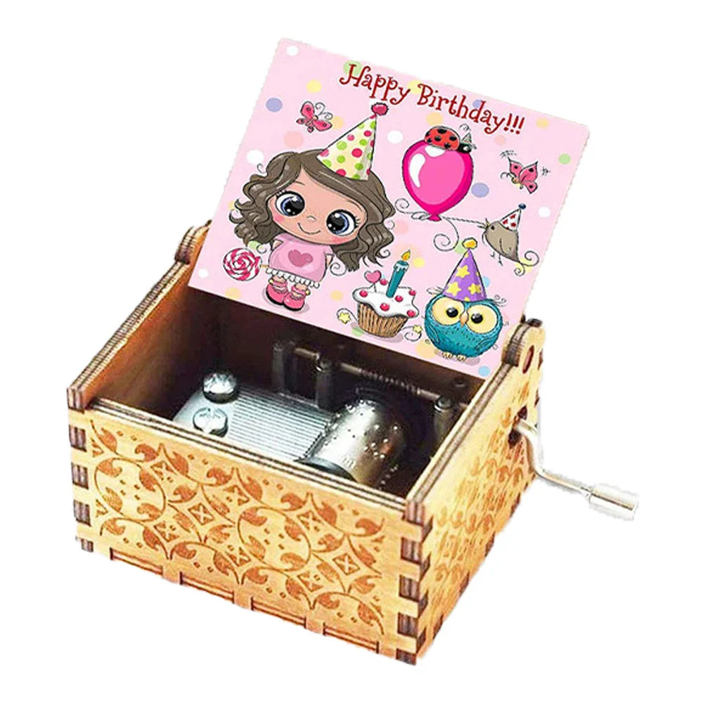 Wooden Birthday Crank