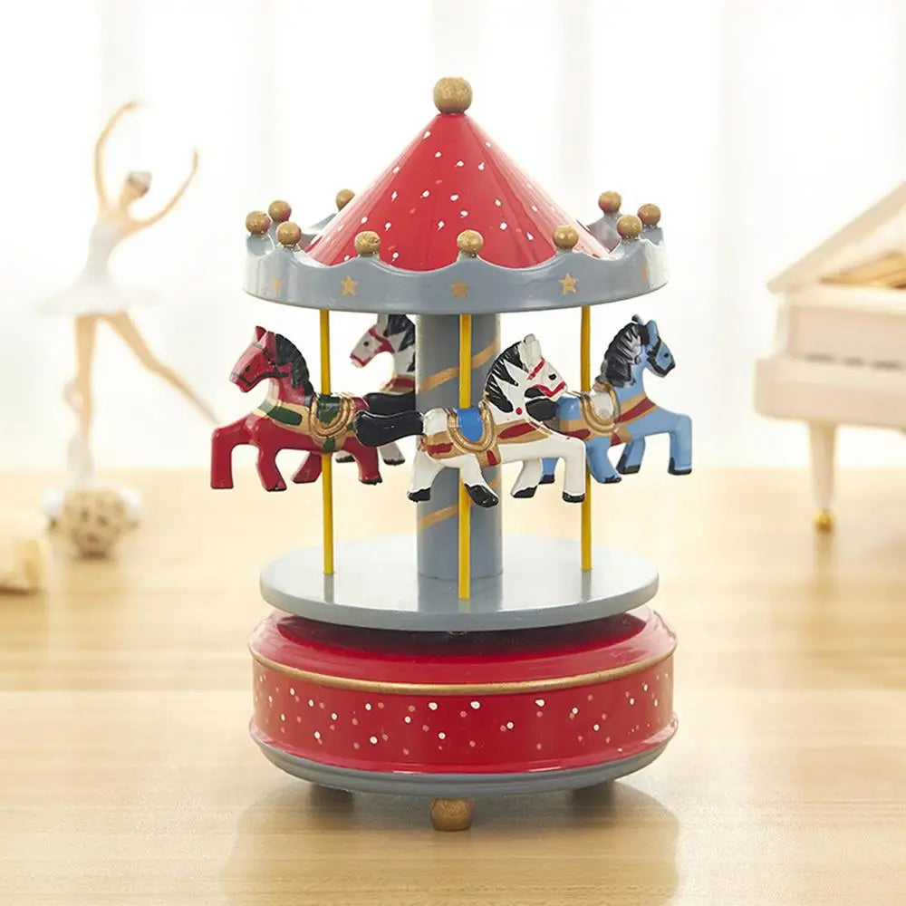 Carousel Xmas Vintage
