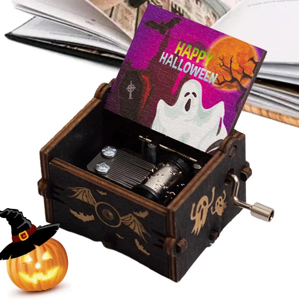 Vintage Halloween Music Box