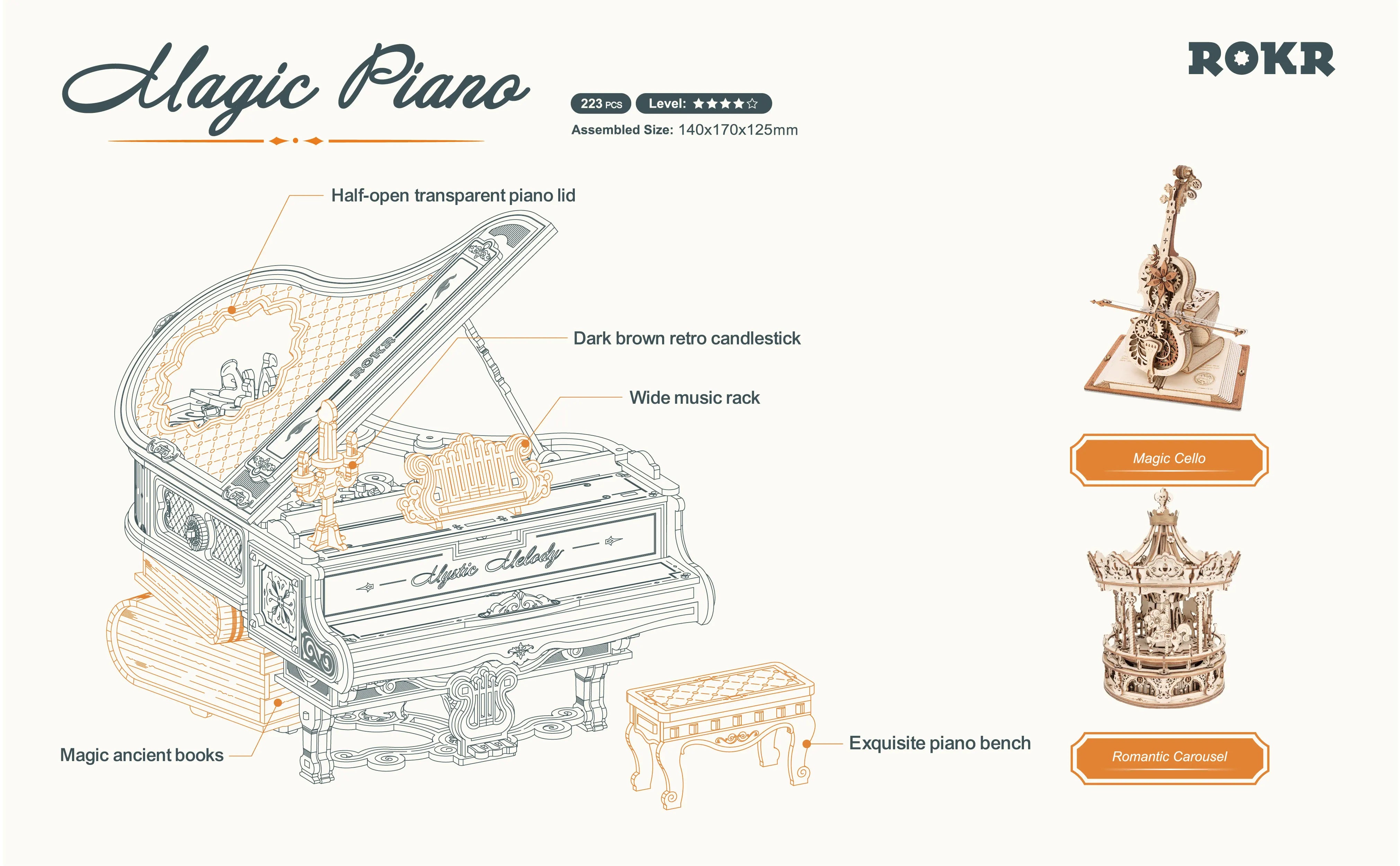 Magic Piano Box