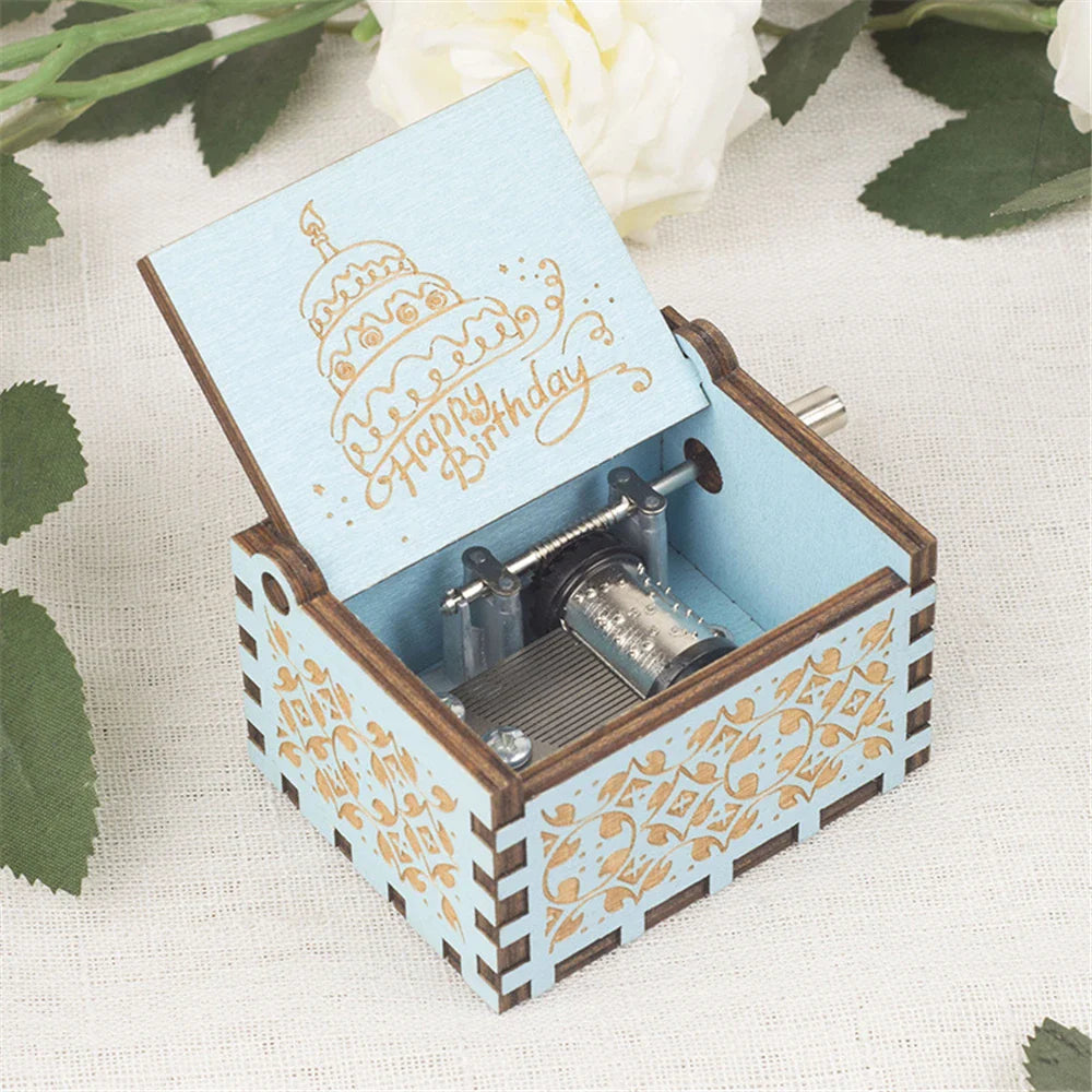 Wooden Birthday Crank
