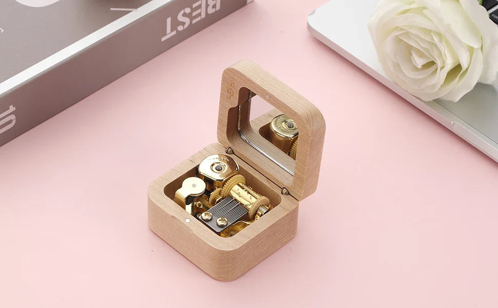 Anastasia Maple Music Box
