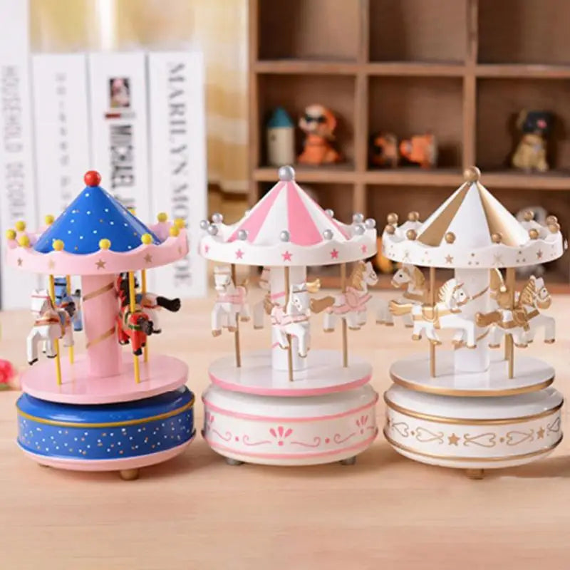 Carousel Xmas Vintage