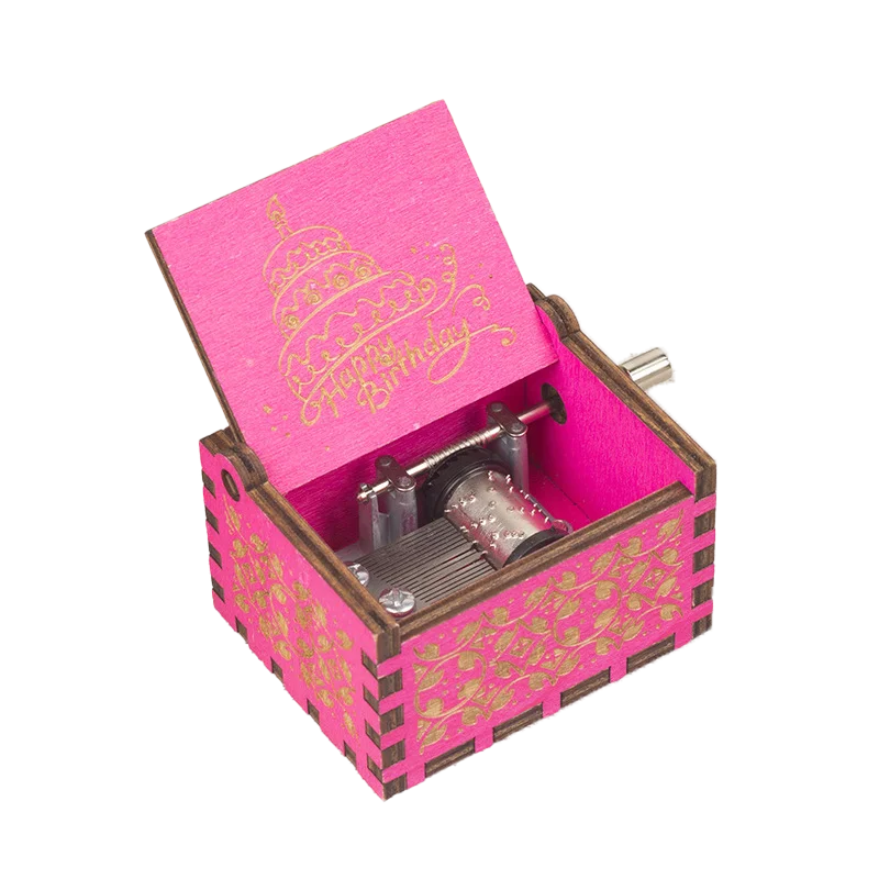 Wooden Birthday Crank