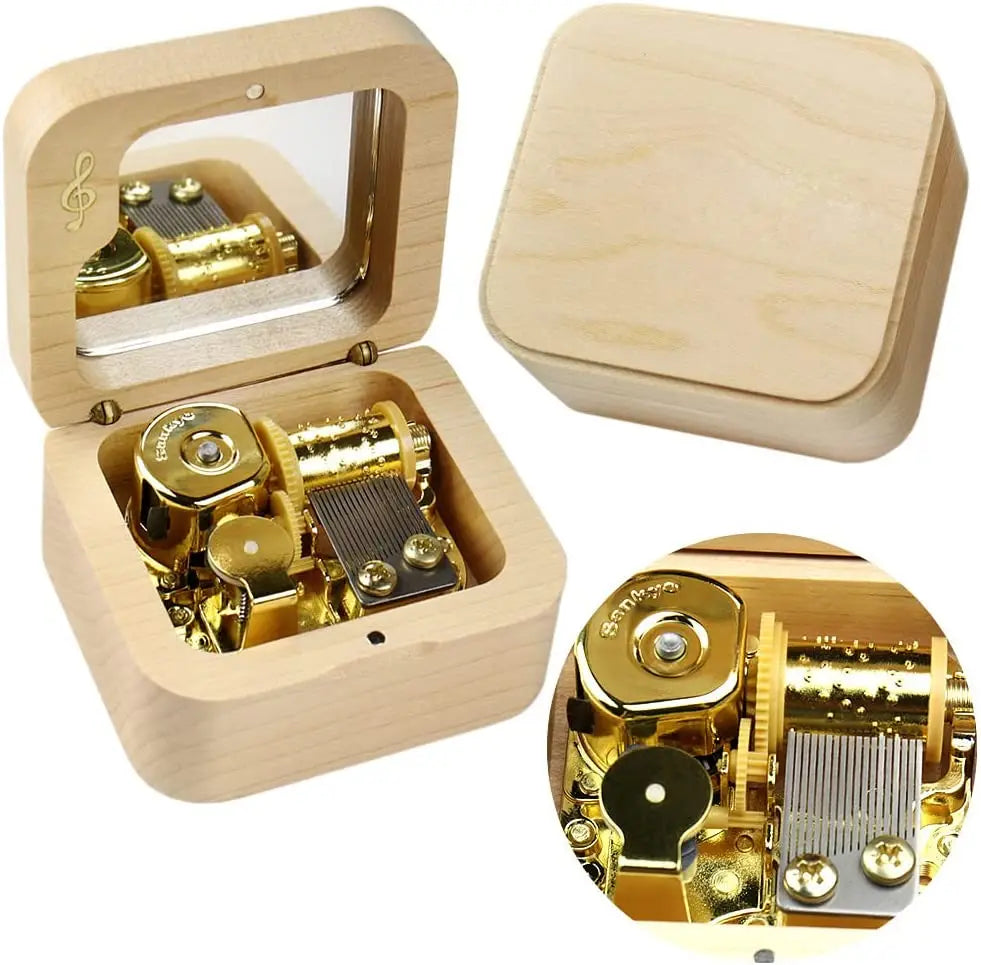Anastasia Maple Music Box