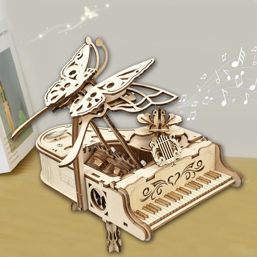 3D Piano Puzzle Box