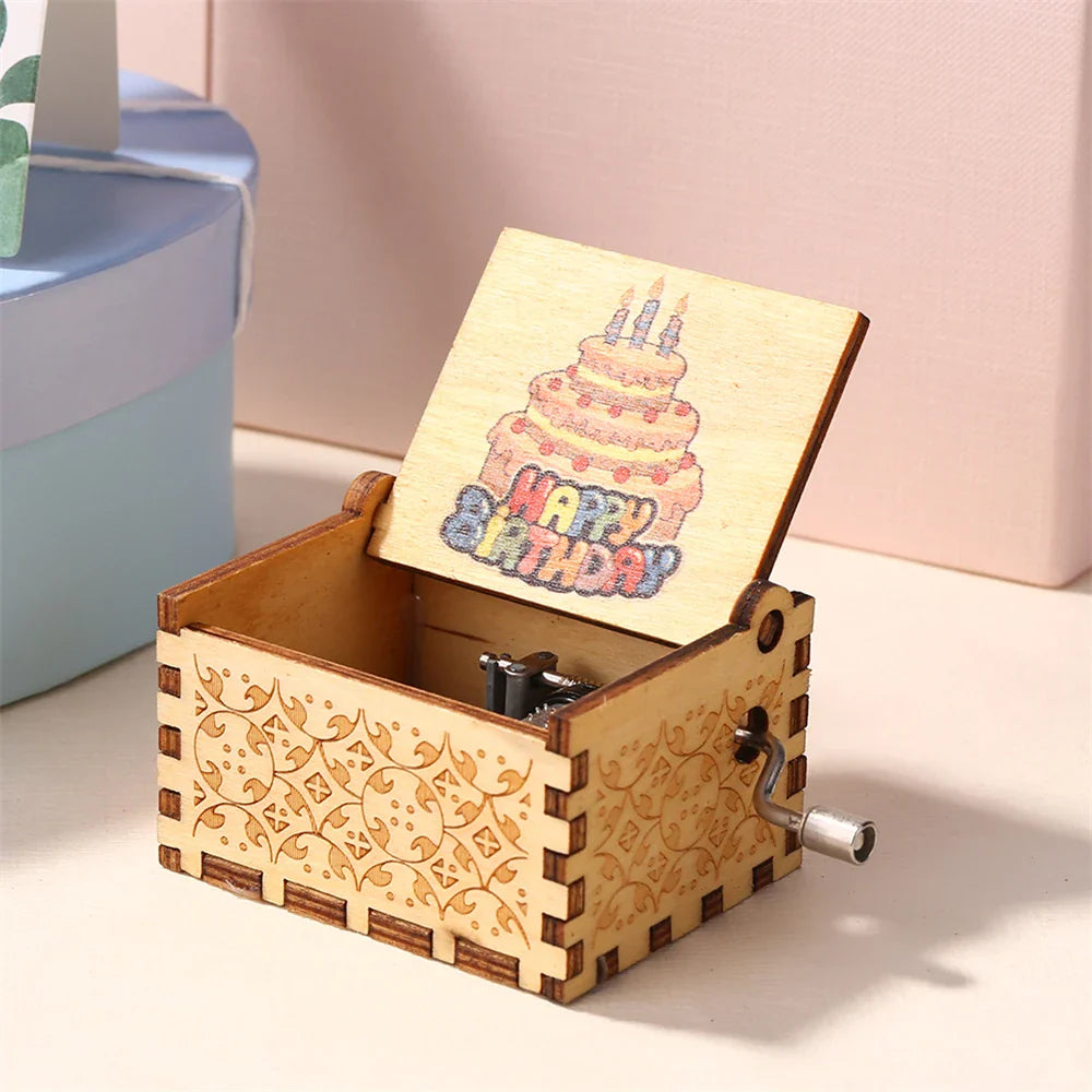 Wooden Birthday Crank
