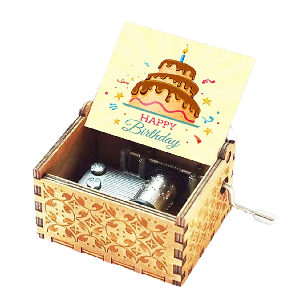 Wooden Birthday Crank