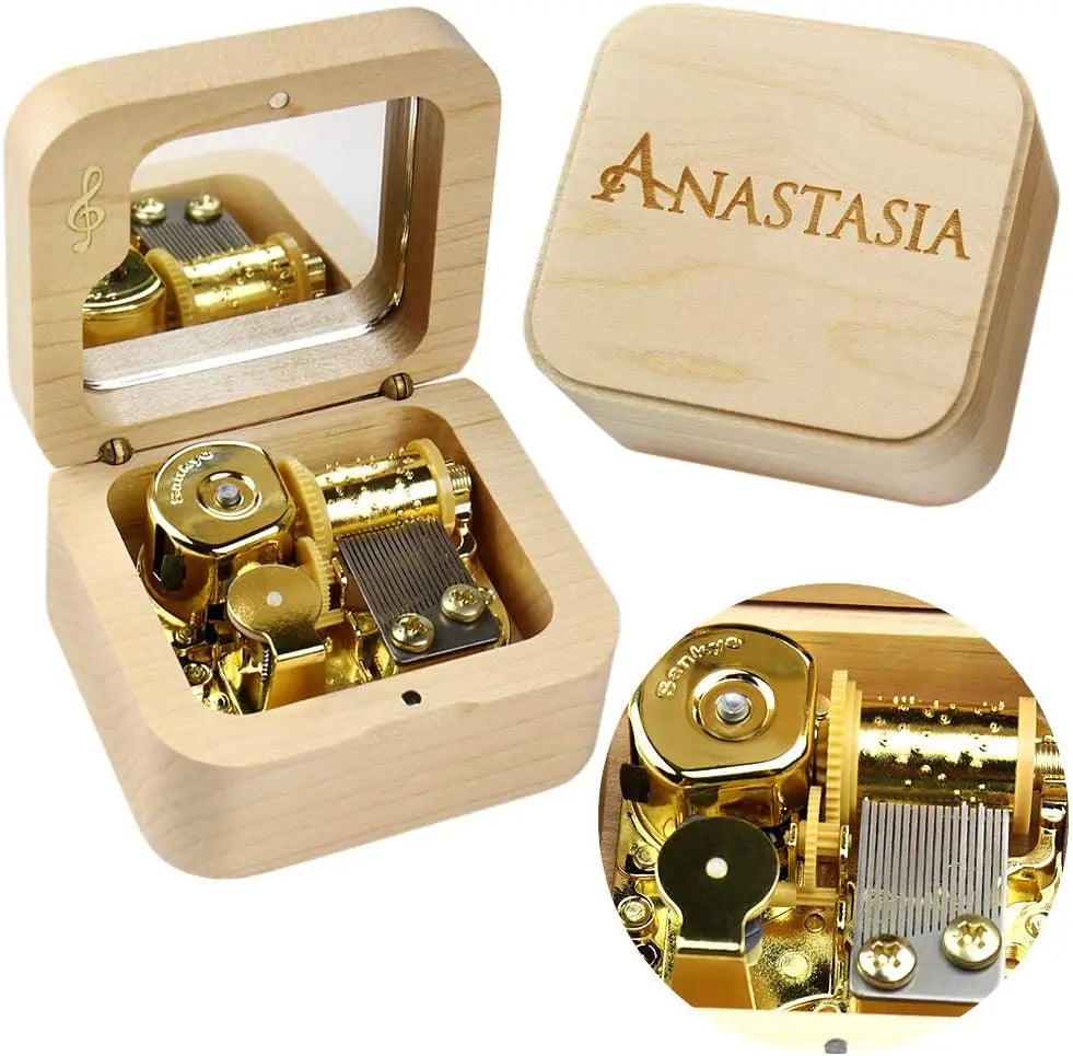 Anastasia Maple Music Box