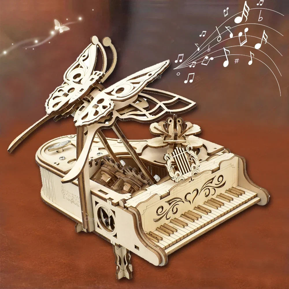 3D Piano Puzzle Box