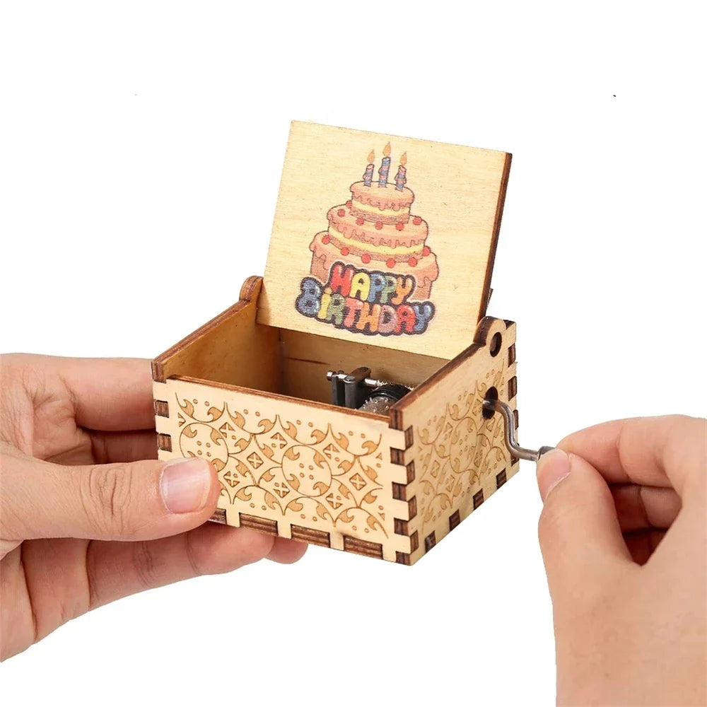 Wooden Birthday Crank
