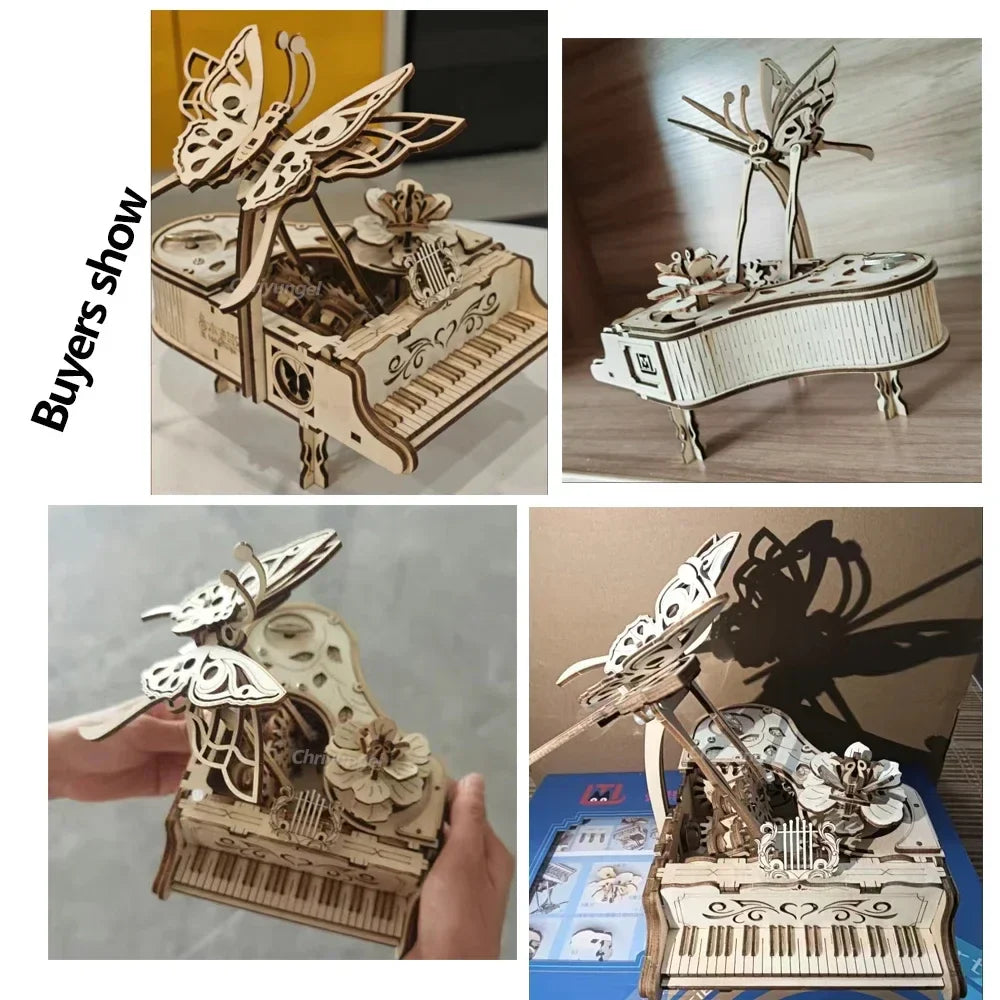 3D Piano Puzzle Box