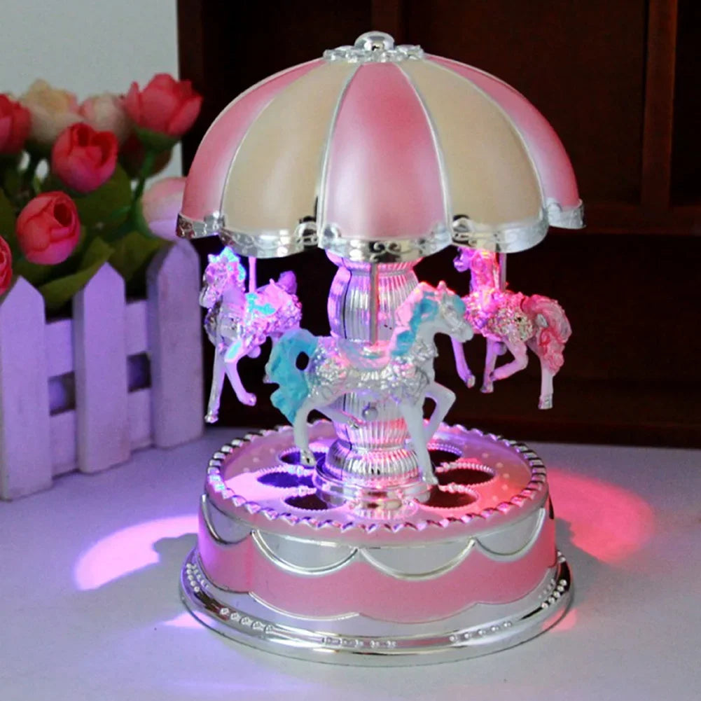Luminous Rotating Horses