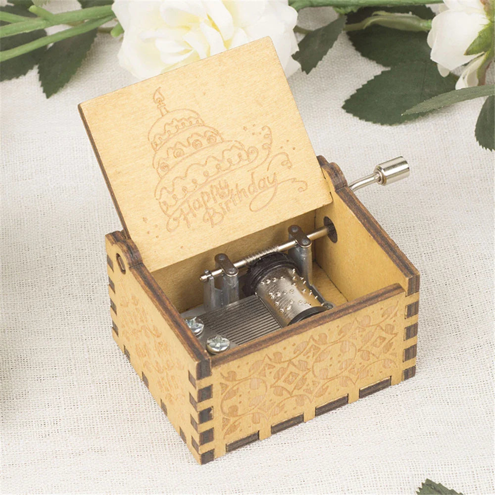 Wooden Birthday Crank