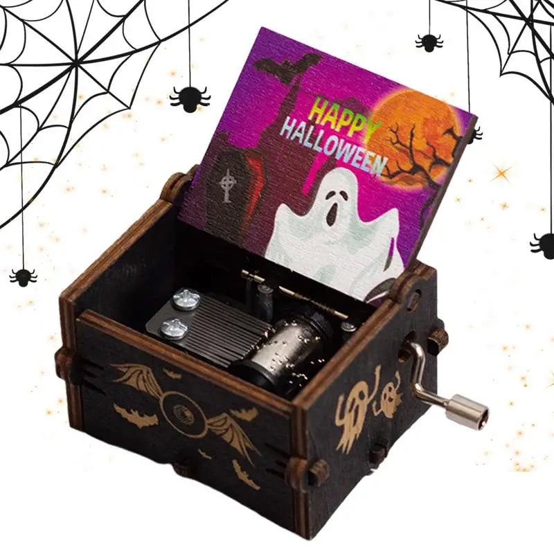 Vintage Halloween Music Box