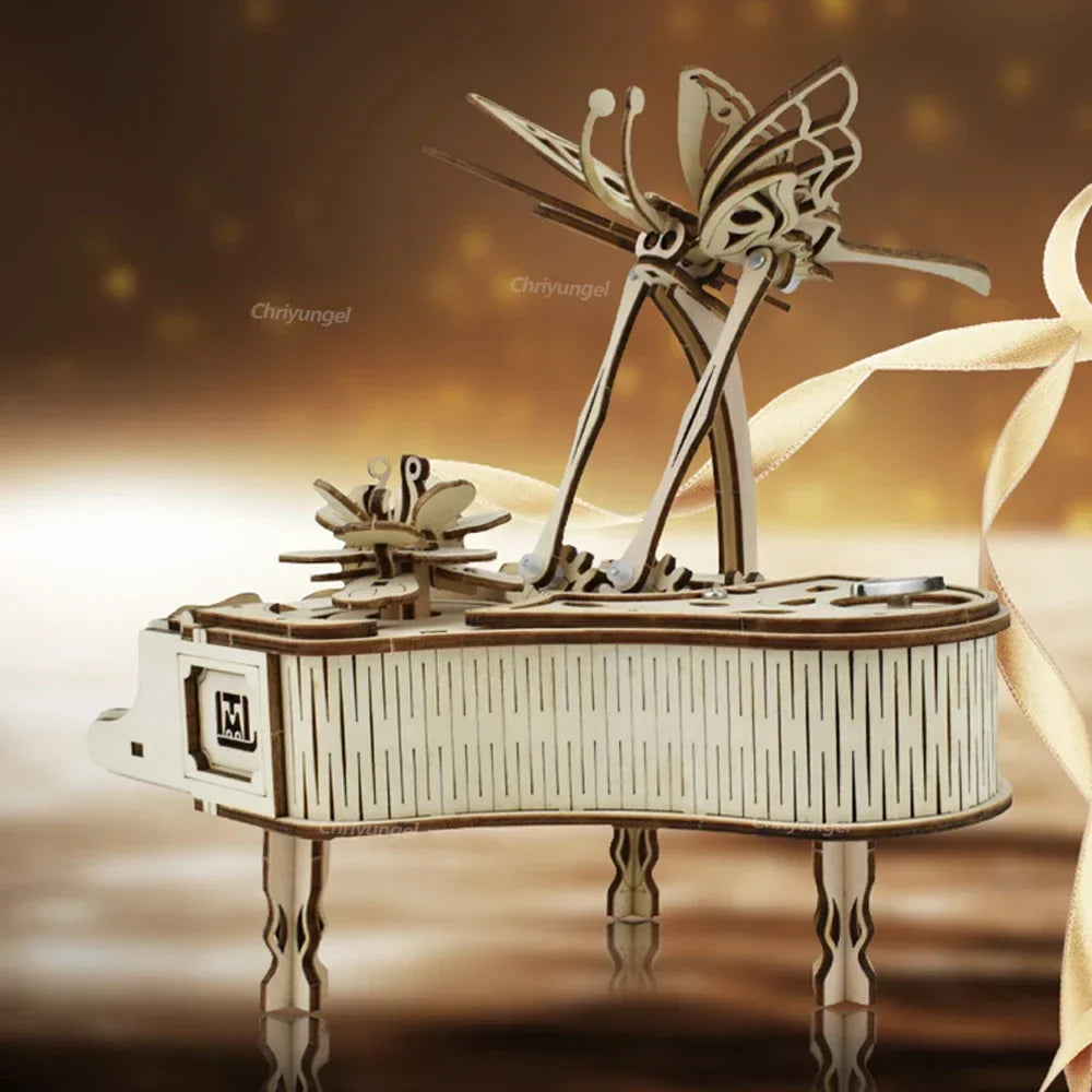 3D Piano Puzzle Box