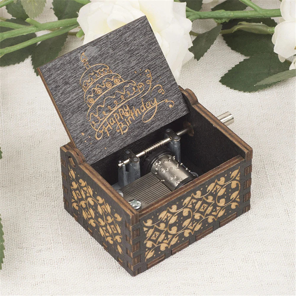 Wooden Birthday Crank