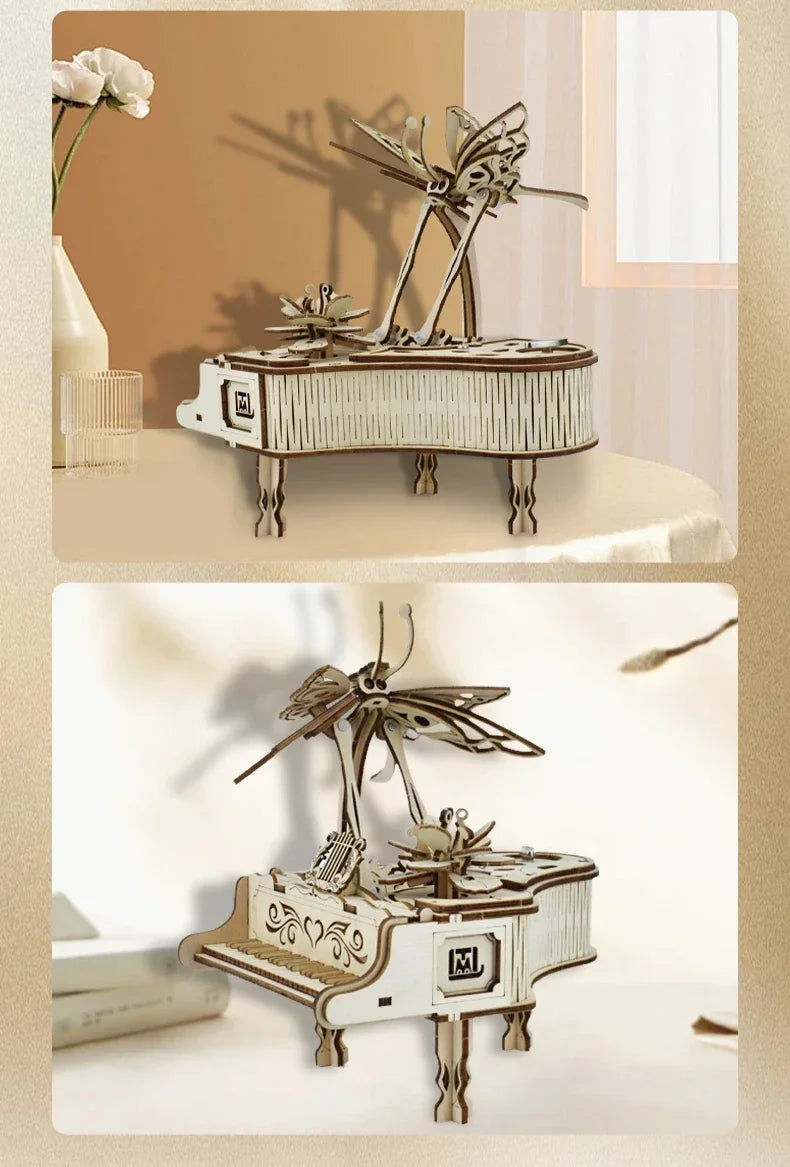 3D Piano Puzzle Box