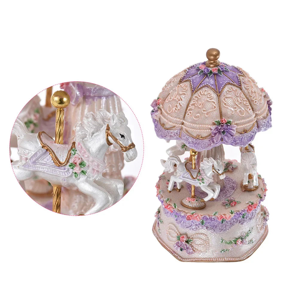 Carousel 3-Horse LED