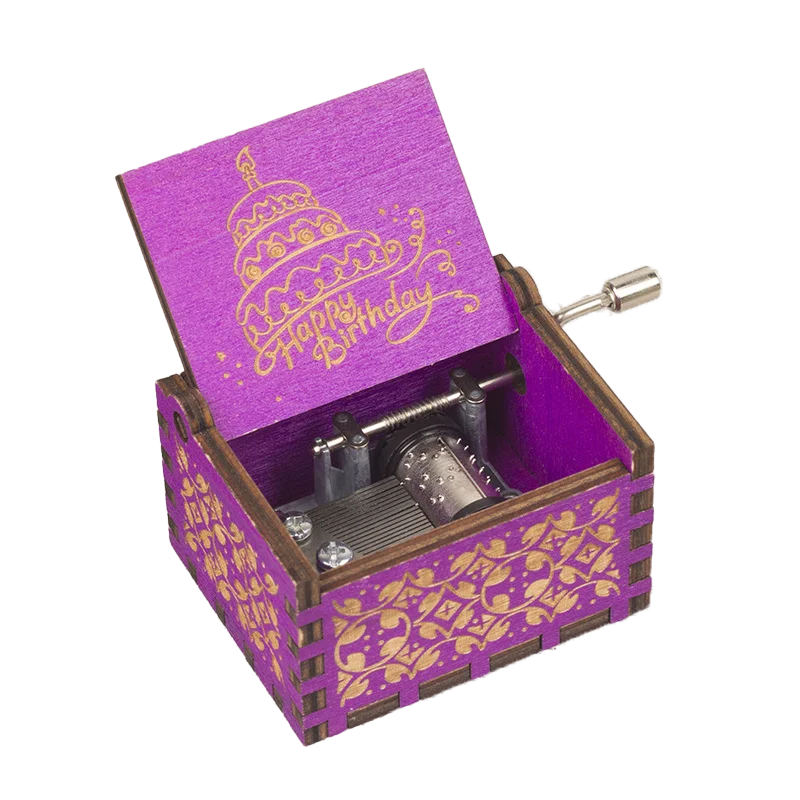 Wooden Birthday Crank