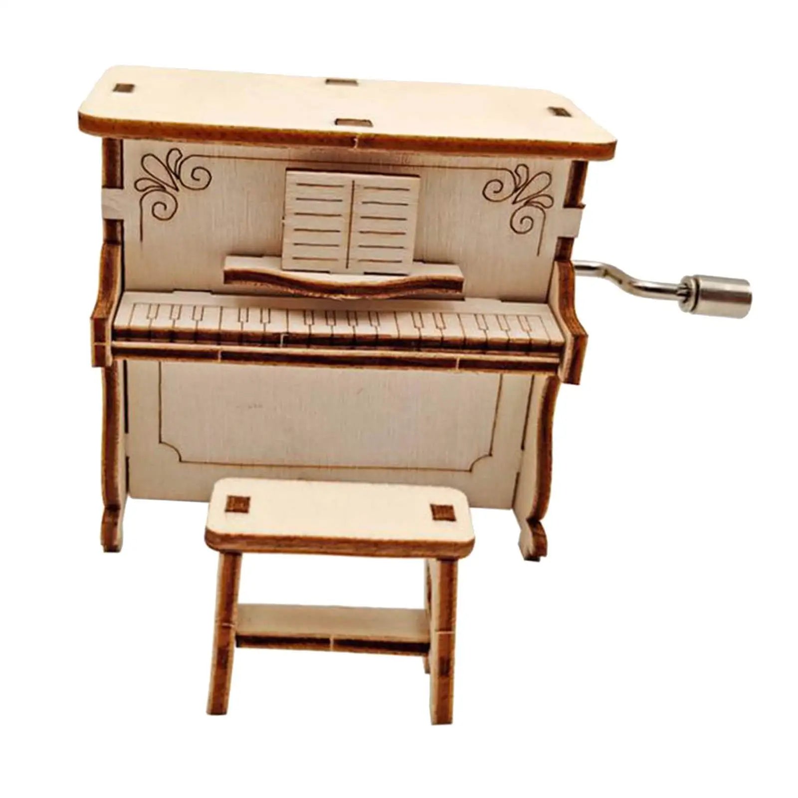 3D Puzzle Piano Box