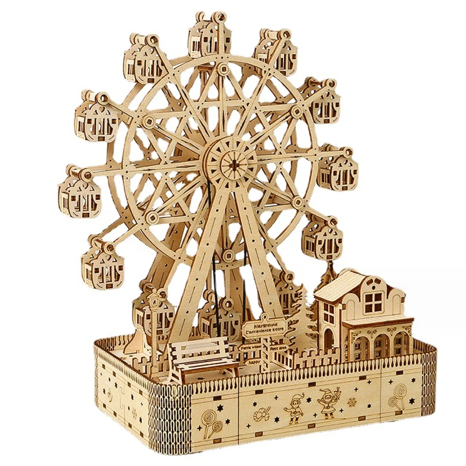 Wooden Ferris Wheel