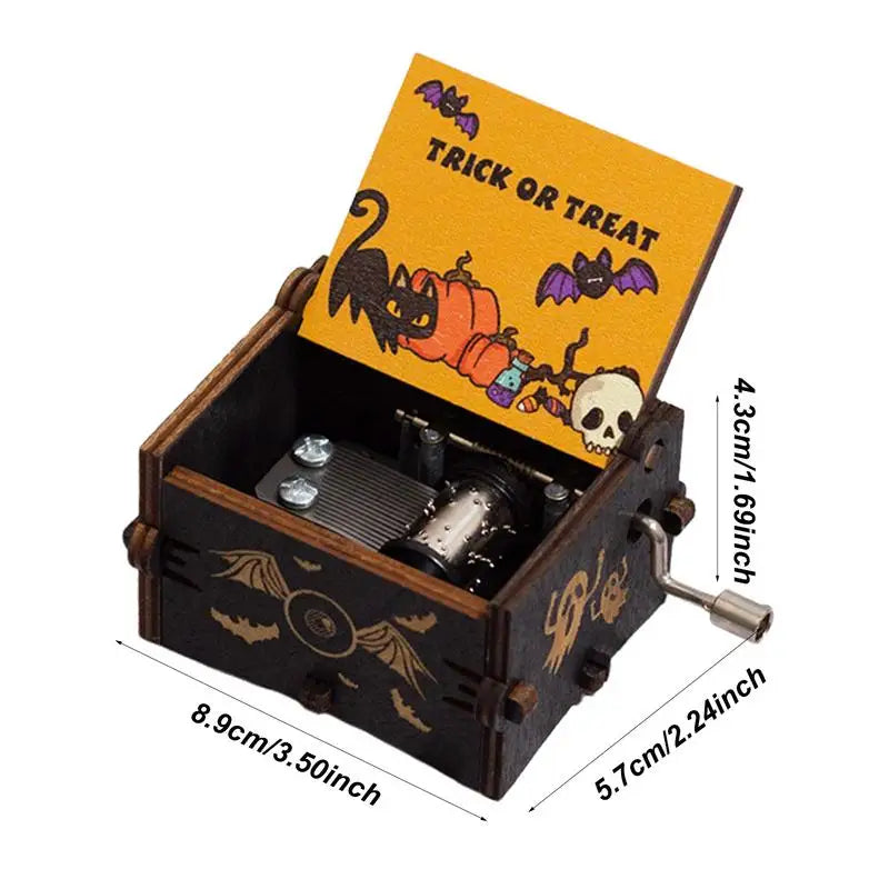 Vintage Halloween Music Box