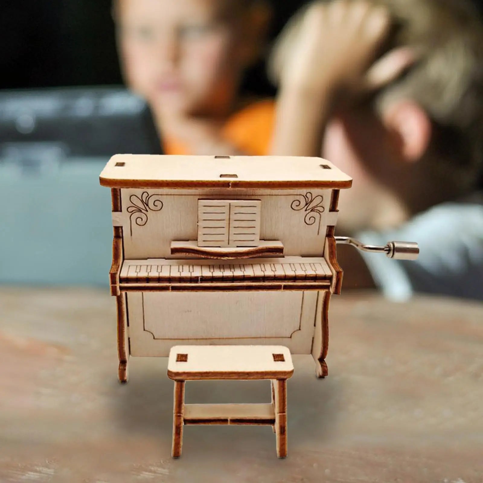 3D Puzzle Piano Box