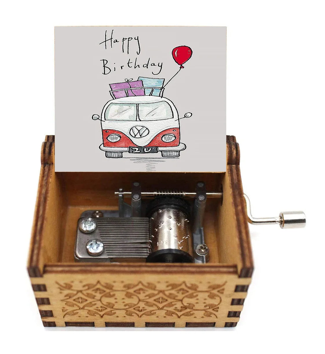 Wooden Birthday Crank