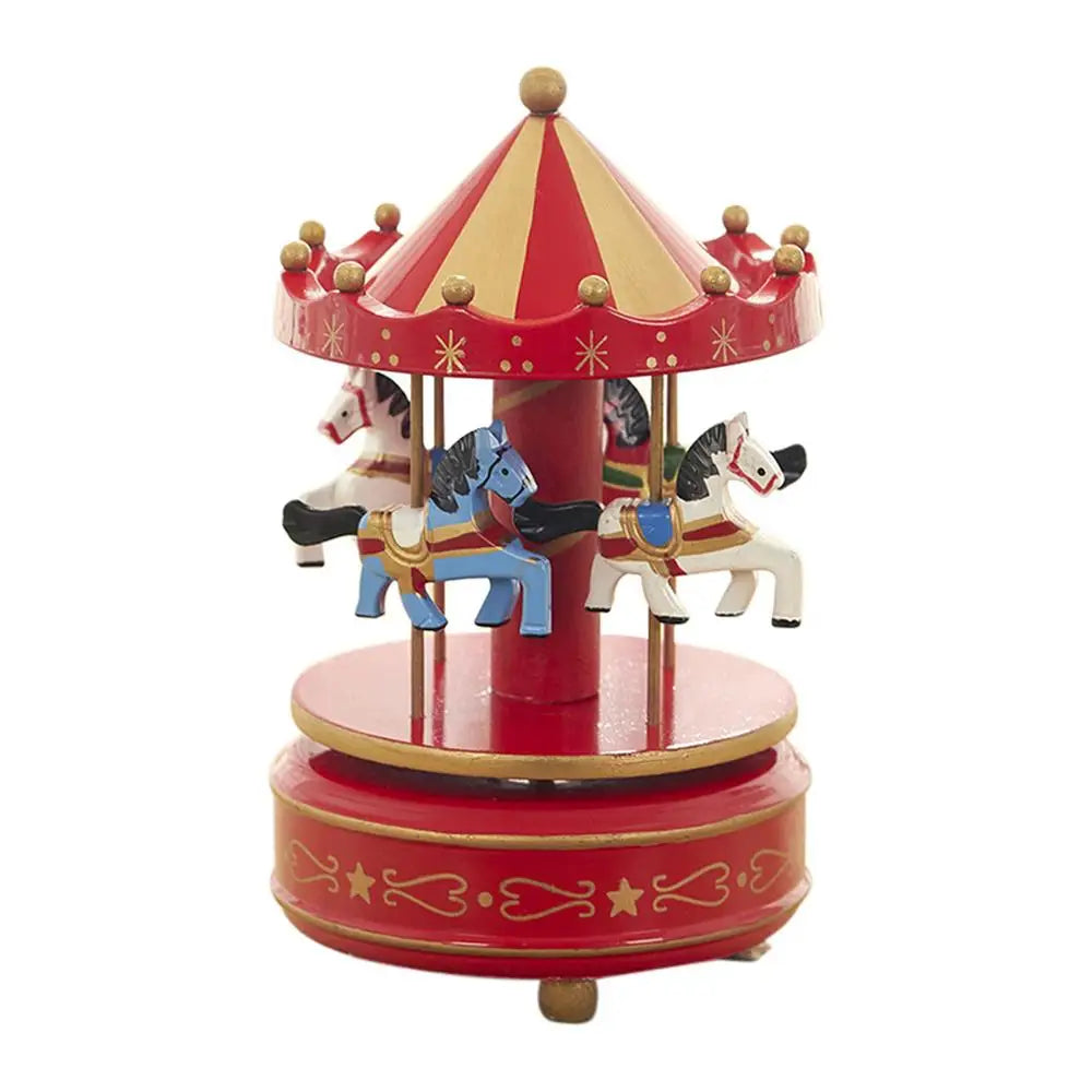Carousel Xmas Vintage