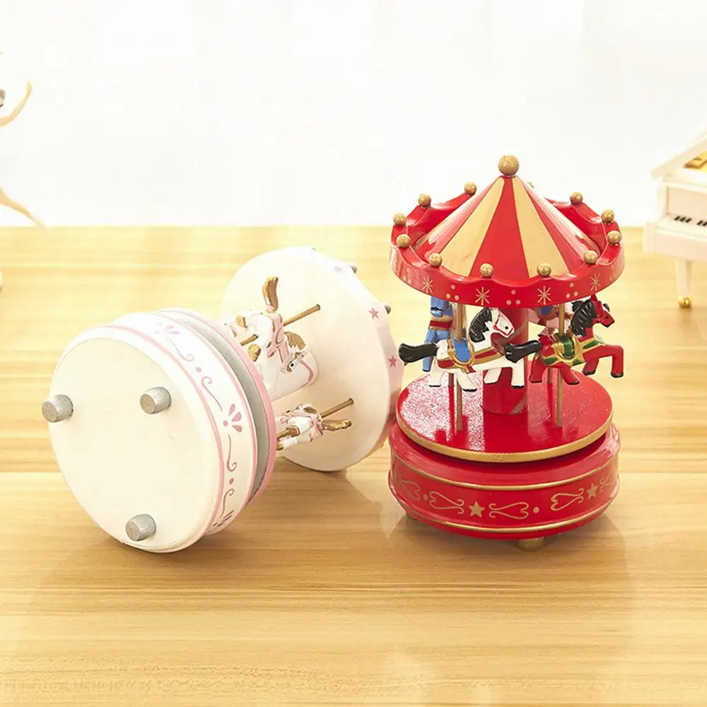 Carousel Xmas Vintage
