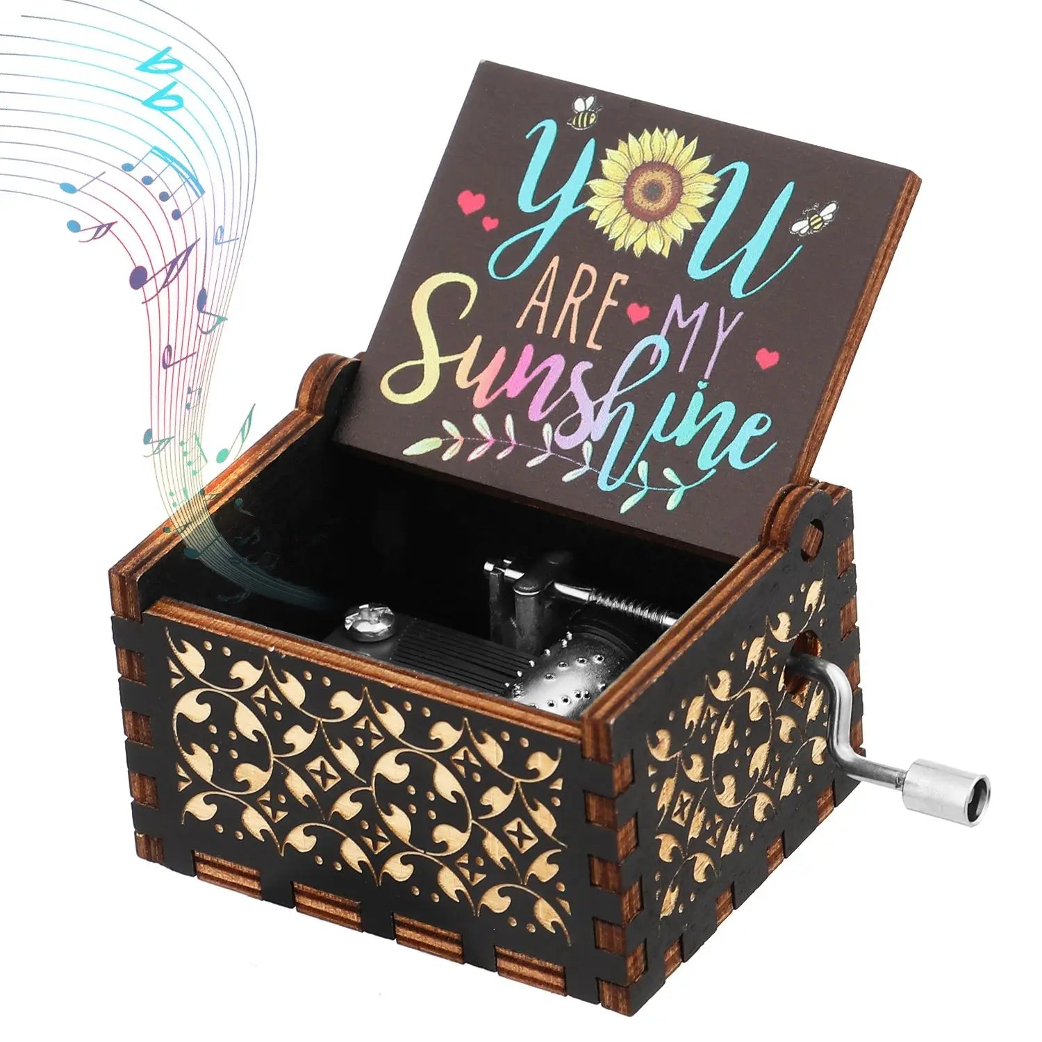 Antique Engraved Sunshine