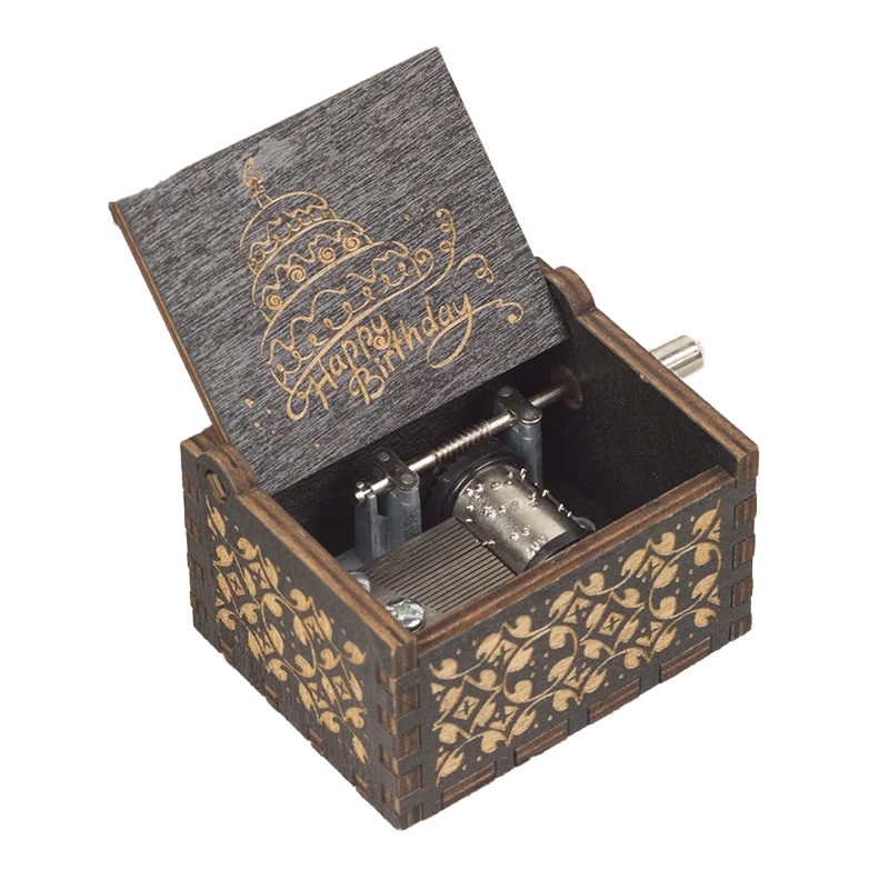 Wooden Birthday Crank