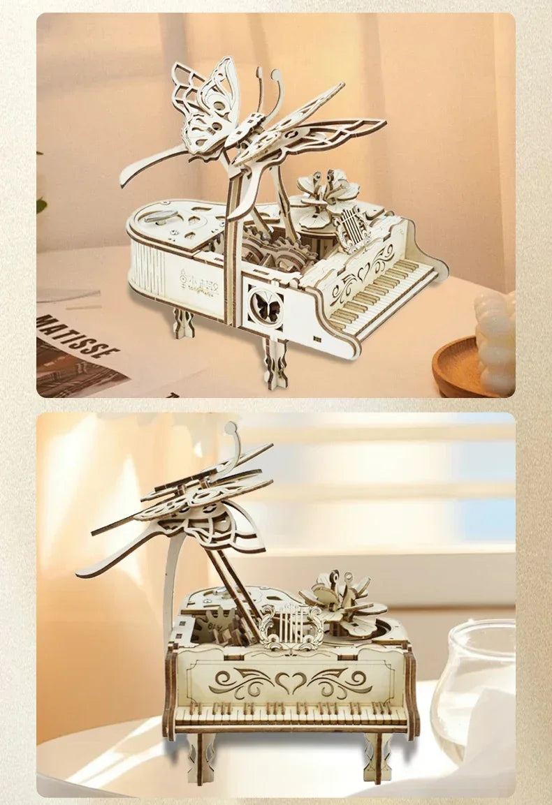 3D Piano Puzzle Box