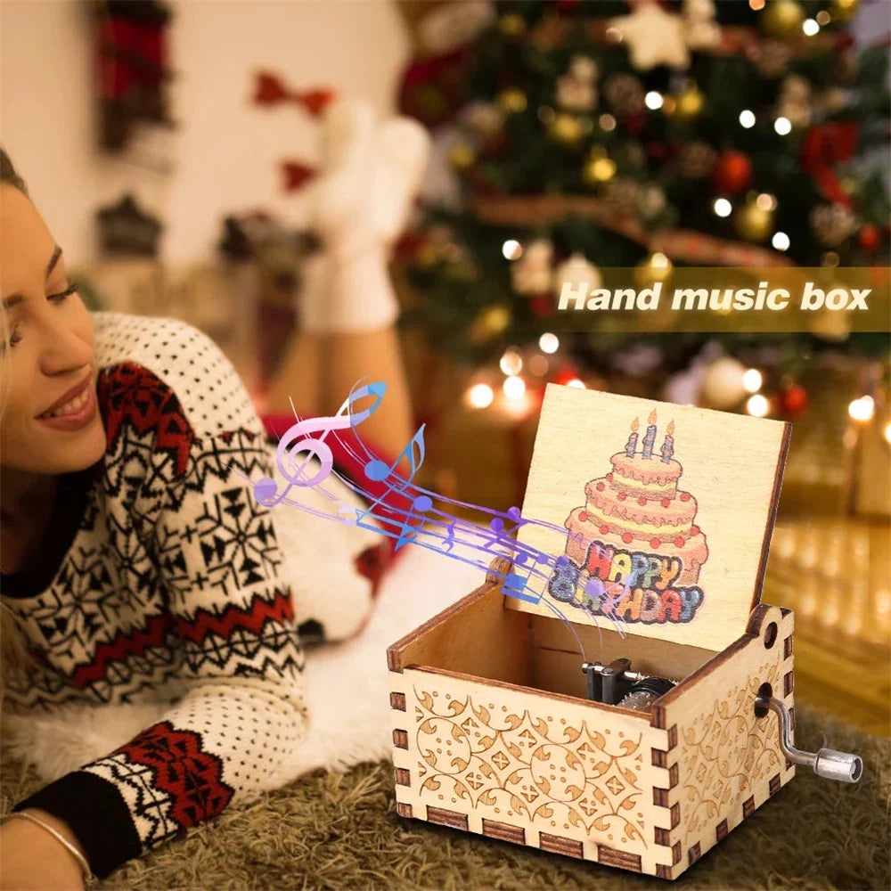 Wooden Birthday Crank