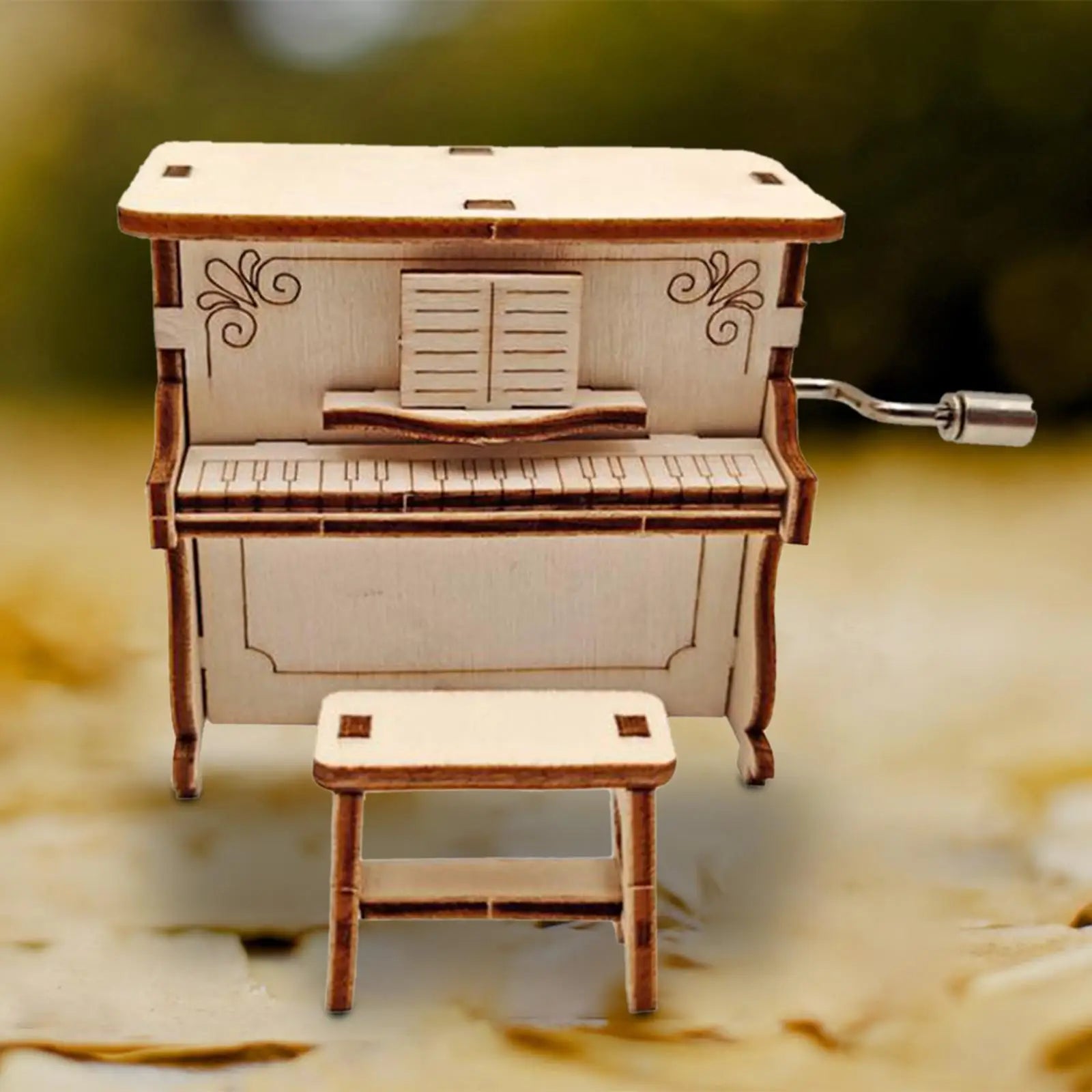 3D Puzzle Piano Box